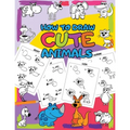How to Draw Cute Animals: Easy Step by Step Drawing for Kids - 30 Pretty Animals in 5 Simple Steps