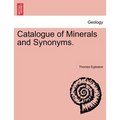 Catalogue of Minerals and Synonyms.