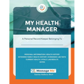 My Health Manager(c): A Personal Medical Record Keeper and Log Book For Health & Wellbeing Track Lab Tests, Allergies, Medications, Vitals, Check-Up D