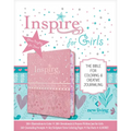 Inspire Bible for Girls NLT (Leatherlike, Pink): The Bible for Coloring & Creative Journaling