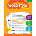 Wonderful Word Study Activities: Grade 5: 100 Independent Practice Pages That Expand Vocabulary Across Content Areas