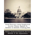 Geoid Recovery Using Geophysical Inverse Theory Applied to Satellite to Satellite Tracking Data