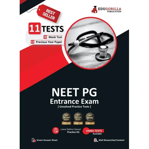 NEET PG Entrance Exam Preparation Book 2023 - 8 Mock Tests and 3 Previous Year Papers (3300 Unsolved Objective Questions) with Free Access To Online T