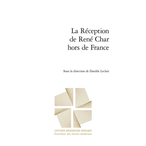 La Reception de Rene Char Hors de France