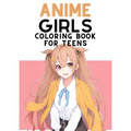 Anime Coloring Book For Teens: Cute Japanese Anime Coloring Pages for Teens and Adults