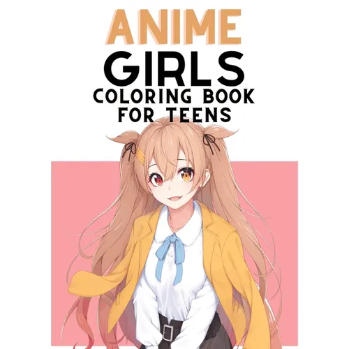 Anime Coloring Book For Teens: Cute Japanese Anime Coloring Pages for Teens and Adults