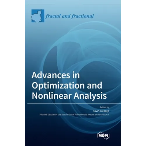 Advances in Optimization and Nonlinear Analysis