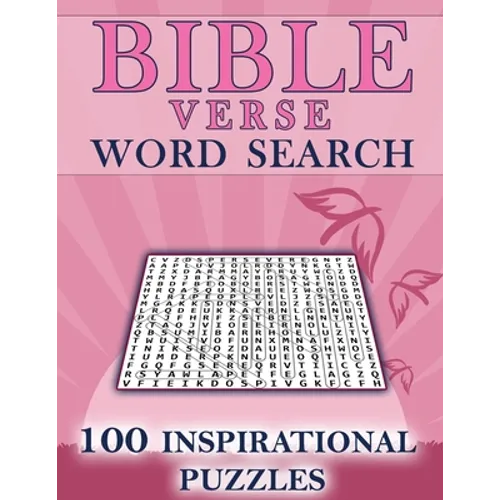 Bible Verse Word Search Large Print: Keeping Busy Word Search (Church Activities- 100 Inspirational Puzzles)