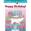 Creative Haven Happy Birthday! Coloring Book