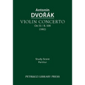 Violin Concerto, Op.53 / B.108: Study score