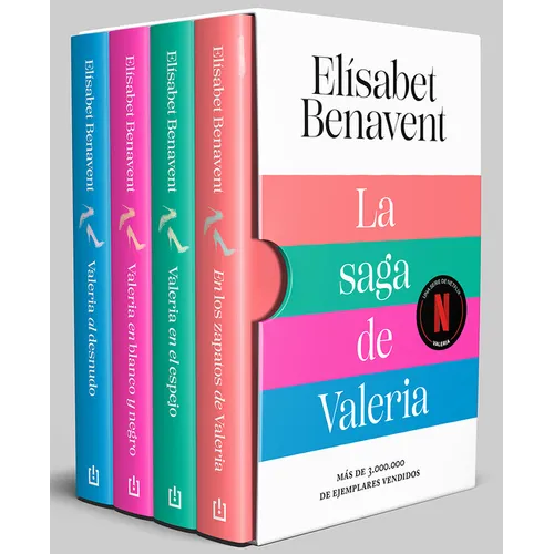 Estuche La Saga de Valeria / The Valeria Series (Boxed Set)