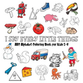 My First I Spy ABC Book: A Fun Guessing Game and Coloring Activity Book to Learn the ABCs for Kids Ages 3-5 - Hardcover Gift Edition