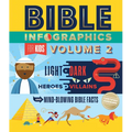 Bible Infographics for Kids Volume 2: Light and Dark, Heroes and Villains, and Mind-Blowing Bible Facts