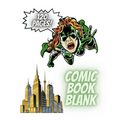 Blank Comic Book. A large format comic book journal for kids and adults with a variety of templates.: Comic book creation for kids and adults