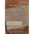 38 DIVISION Headquarters, Branches and Services General Staff: 1 August 1916 - 30 June 1917 (First World War, War Diary, WO95/2540/1)