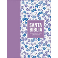 Biblia Rvr 1960 Compacta Símil Piel Flores Lila Claro (Bible Rvr 1960 Compact Size Leatherlike Light Lilac Flowers(spanish Edition)