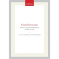 Greek Horoscopes: Memoirs, American Philosophical Society (Vol. 48)