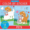 My First Color-By-Sticker Book- Pets