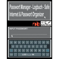 Passwort Manager - Logbuch - Safe - Internet & Passwort Organizer: ...inkl. Austrennseiten/Nachlassseiten zum Aufbewahren für Schließfach, Testament,