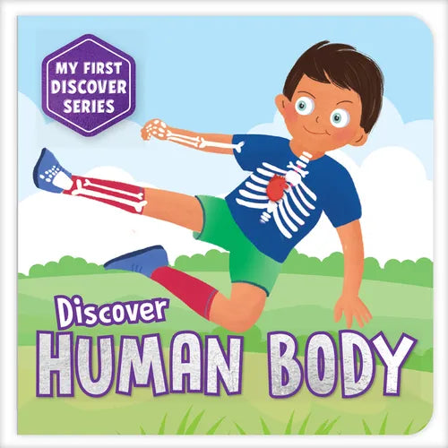 My First Discover Series: Human Body: Fun and Interactive Illustrated Board Book on Body Parts for Kids, Toddlers Book for 3+ [Penguin Early Learning