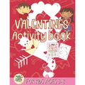 valentines activity book for kids ages 3-8: happy valentines day activity gift for kids ages 3 and up.