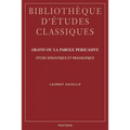 Oratio Ou La Parole Persuasive: Etude Semantique Et Pragmatique