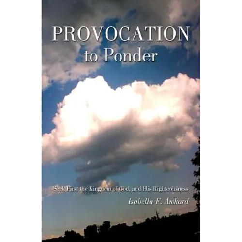 Provocation to Ponder