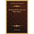 The Rape Of The Lock And Other Poems