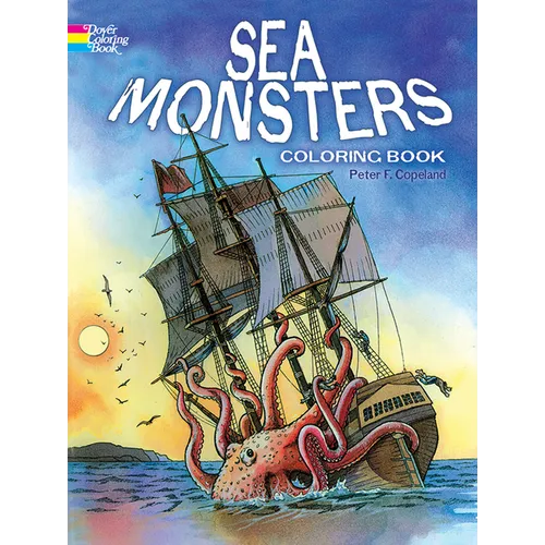 Sea Monsters Coloring Book