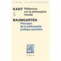 Principes de la Philosophie Pratique Premiere