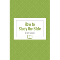 How to Study the Bible