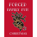 Forced Family Fun Christmas: Merry Christmas Journal And Sketchbook To Write In Funny Holiday Jokes, Quotes, Memories & Stories With Blank Lines, Rule