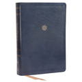 Niv, the Woman's Study Bible, Leathersoft, Blue, Full-Color, Thumb Indexed: Receiving God's Truth for Balance, Hope, and Transformation