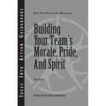 Building Your Team's Morale, Pride, and Spirit