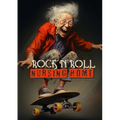 Rock´n´Roll Nursing Home Coloring Book for Adults: Portrait Coloring Book Crazy Grandmas: playing poker, drinking, smoking, dancing, skateboarding...