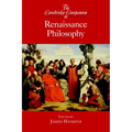The Cambridge Companion to Renaissance Philosophy