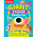 Giant Sticker Monster Fun: Hours of Giant Sticker Fun for Young Puzzlers 3 and Up, Halloween Mazes, Puzzles and Activities in This 64-Page Monster Boo