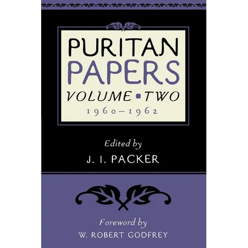 Puritan Papers: 1960-1962