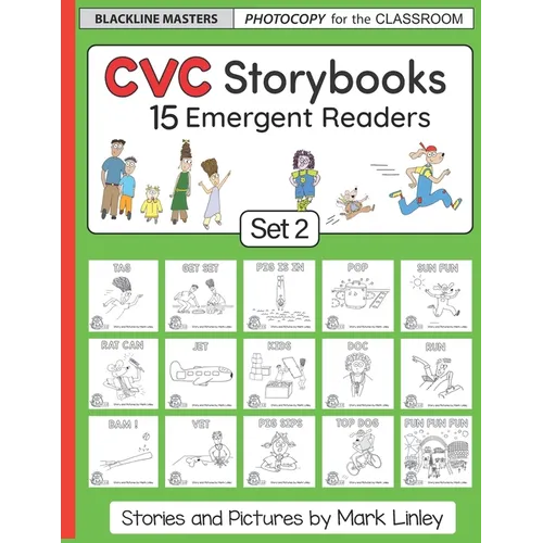 CVC Storybooks: SET 2: Teacher Edition