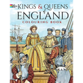 Kings and Queens of England Coloring Book