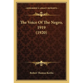 The Voice Of The Negro, 1919 (1920)