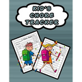 Kid's Chore Tracker: 110 Pages, 13 Months of Weekly Chores Checklists For Kids - Chart Book To Write In For Kids