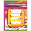 Libro de trazos para niños: Aprendiendo a Repasar líneas, formas, letras y números Actividades didácticas para niños (Spanish Edition) Libros en españ