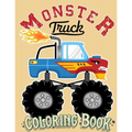 Monster Truck Coloring Book: For Kids Ages 4-8 Big Print Unique Drawing of Monster Truck, Cars, Trucks, Мuscle Cars, SUVs, Supercars and more Po