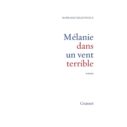Mélanie dans un vent terrible