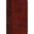 ESV Large Print Thinline Bible (Trutone, Burgundy/Red, Timeless Design)