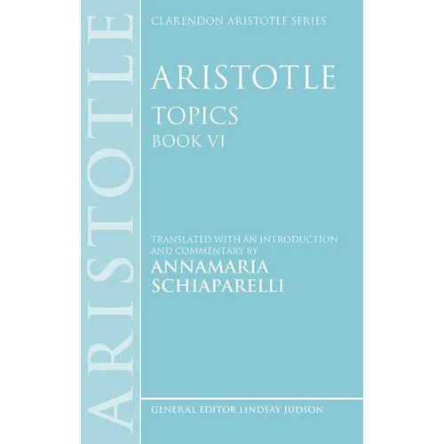 Aristotle: Topics Book VI
