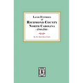 Land Entries of Richmond County, North Carolina, 1780-1795