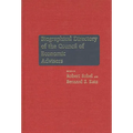 Biographical Directory of the Council of Economic Advisers