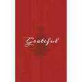 Grateful: A Red Hardcover Decorative Book for Decoration with Spine Text to Stack on Bookshelves, Decorate Coffee Tables, Christmas Decor, Holiday Dec